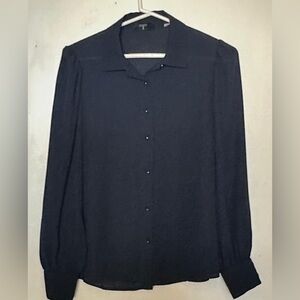 Tahari Dark Gray Fabric